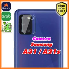 Kính CL chống trầy Camera Samsung A31 A21s Cường Lực Dẻo