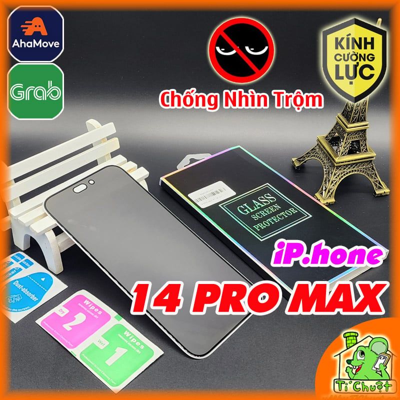 Kính CL Chống Nhìn Trộm iPhone 14 PRO MAX 6.7