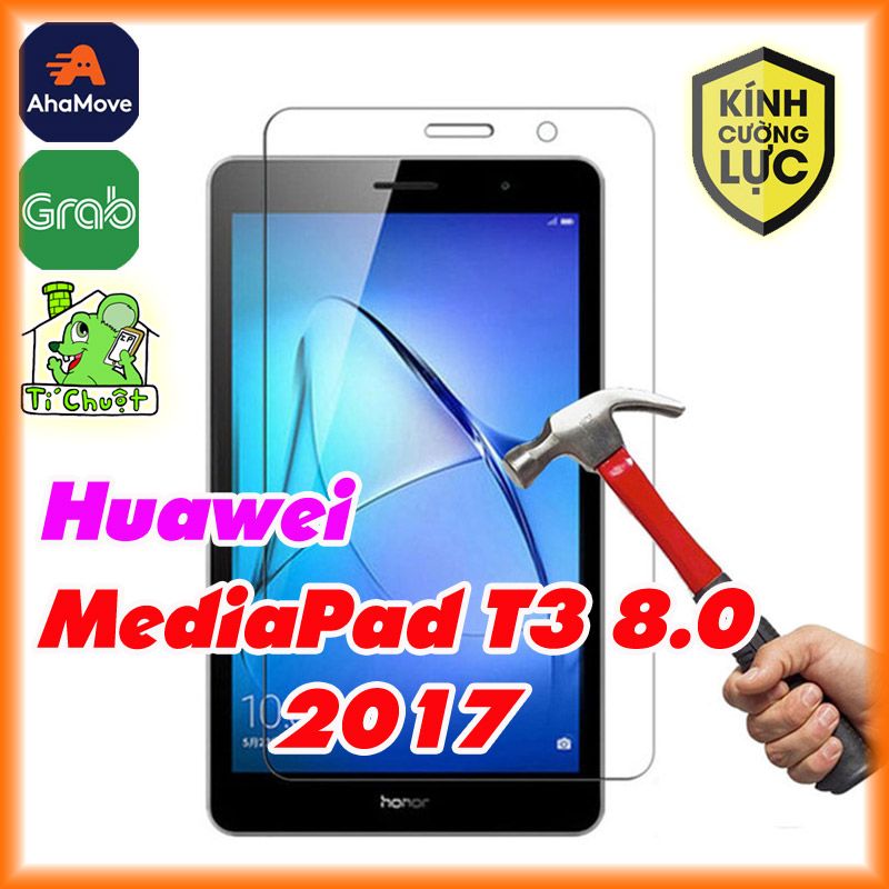 Kính CL MTB Huawei MediaPad T3 8.0 2017 Cường Lực 9H-0.26mm