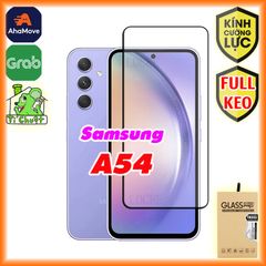 Kính CL Samsung A54 5G Cường Lực FULL Màn, FULL KEO Silicon