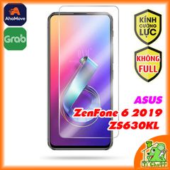 Kính CL ASUS ZenFone 6 2019 ZS630KL Không FULL, 2.5D-9H-0.26mm