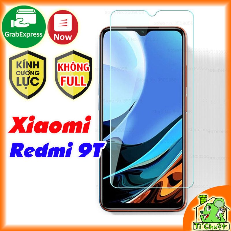 Kính CL Xiaomi Redmi 9T - Không FULL, 9H-0.26mm
