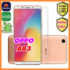 Kính CL OPPO A83 Cường Lực Không FULL, 2.5D-9H-0.26mm