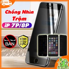 Kính CL Chống Nhìn Trộm iPhone 7 Plus/ 8 Plus Full Màn Hình Viền Kính Cứng