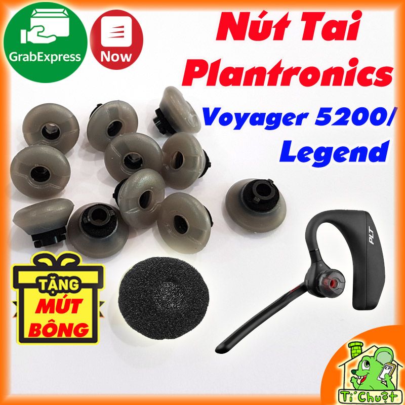 Nút tai nghe Bluetooth Plantronics Voyager Legend/ Pro HD, Voyager 5200