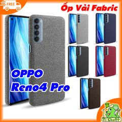 Ốp Lưng OPPO Reno4 Pro Bọc Vải Fabric