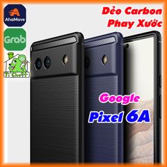 Ốp Lưng Google Pixel 6A Dẻo Carbon Phay Xước Chống Sốc