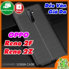 Ốp Lưng OPPO Reno 2F/ 2Z Dẻo Vân Giả Da Loại Thường