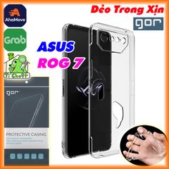 Ốp Lưng ASUS ROG 7 Phone Chính Hãng GOR Silicon Dẻo Trong Suốt