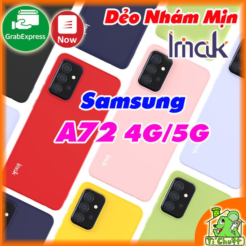 Ốp lưng Samsung A72 4G/5G iMak Dẻo Màu Nhám
