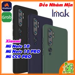 Ốp lưng Xiaomi Mi Note 10/ Note 10 PRO/ CC9 PRO iMak Dẻo Màu Nhám Mịn