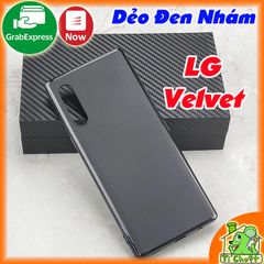 Ốp lưng LG Velvet (bản Hàn Quốc) Dẻo Đen Nhám