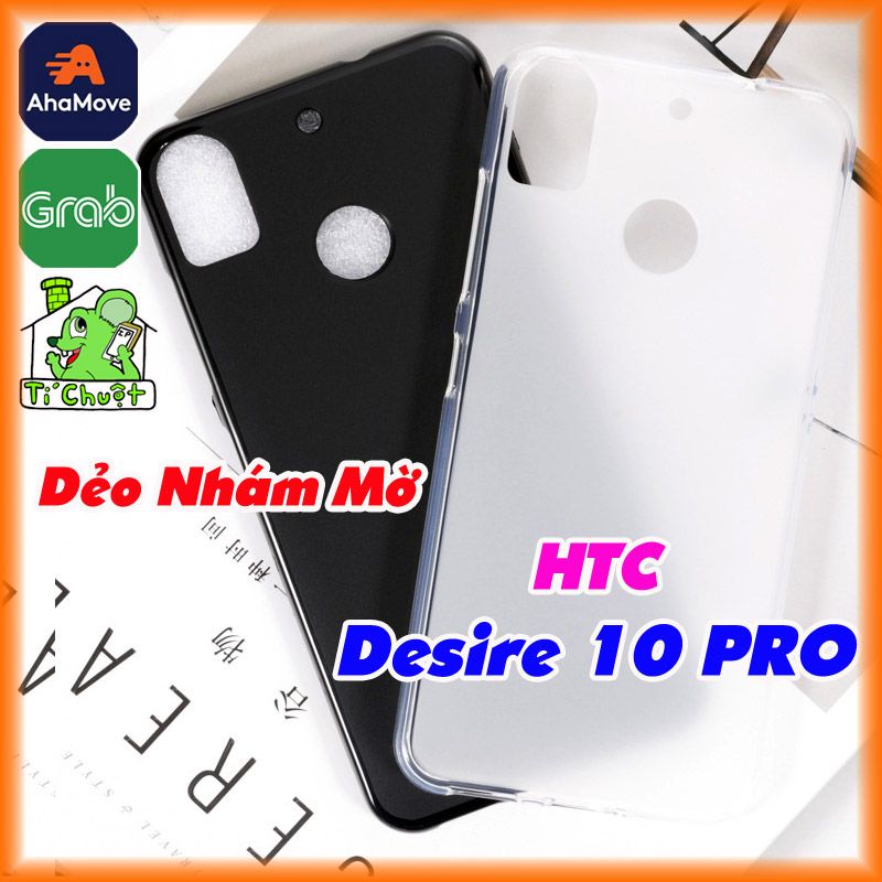 Ốp lưng HTC Desire 10 Pro Silicon Dẻo Nhám Mờ
