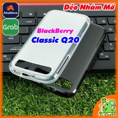 Ốp lưng BlackBerry Classic Q20 Silicon Dẻo Nhám Mờ