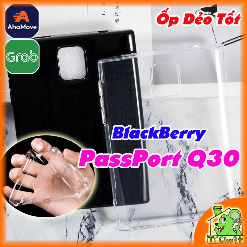 Ốp lưng BlackBerry PassPort Q30 Silicon Dẻo Loại Tốt