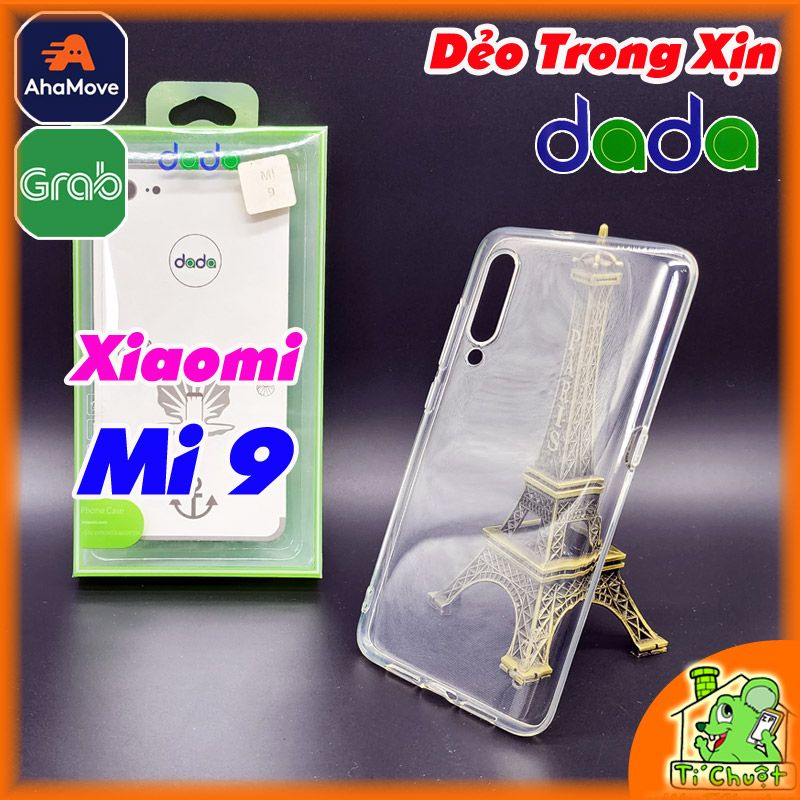 Ốp Lưng Xiaomi Mi 9 Dada Dẻo Trong Suốt