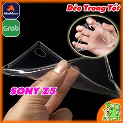 Ốp lưng SONY Z5 Dual Silicon Dẻo Trong Suốt