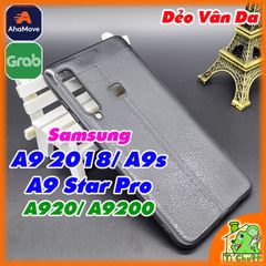 Ốp Lưng Samsung A9 2018/ A9s/ A9 Star Pro A920 Dẻo Vân Giả Da Loại Thường