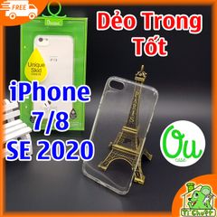 Ốp lưng iPhone 7/ 8/ SE 2020 OuCase Dẻo trong suốt