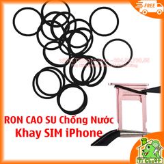 Ron Cao Su Chống Nước Gắn Cho Khay Sim iPhone