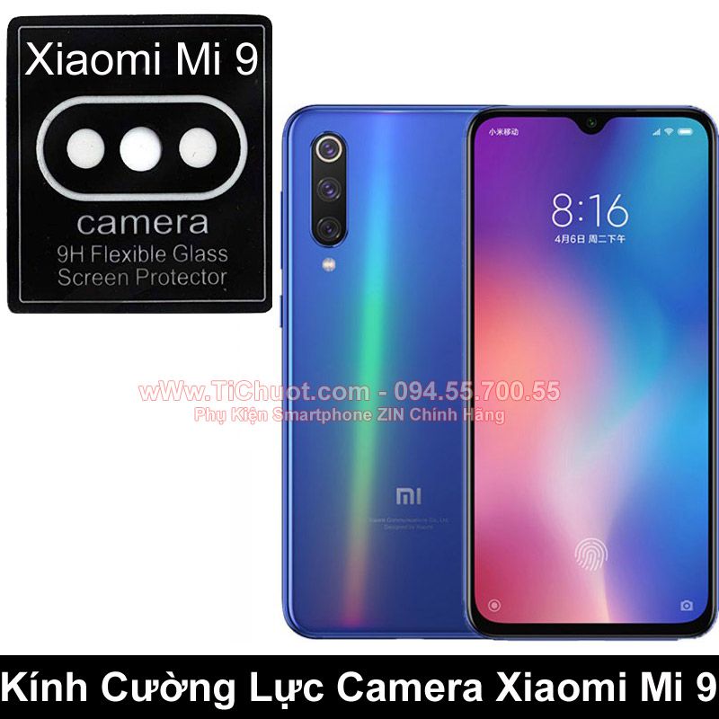 Kính CL chống trầy Camera Xiaomi Mi 9