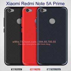 Ốp Lưng Xiaomi Redmi Note 5A Prime Dẻo Vân Vải Chống sốc