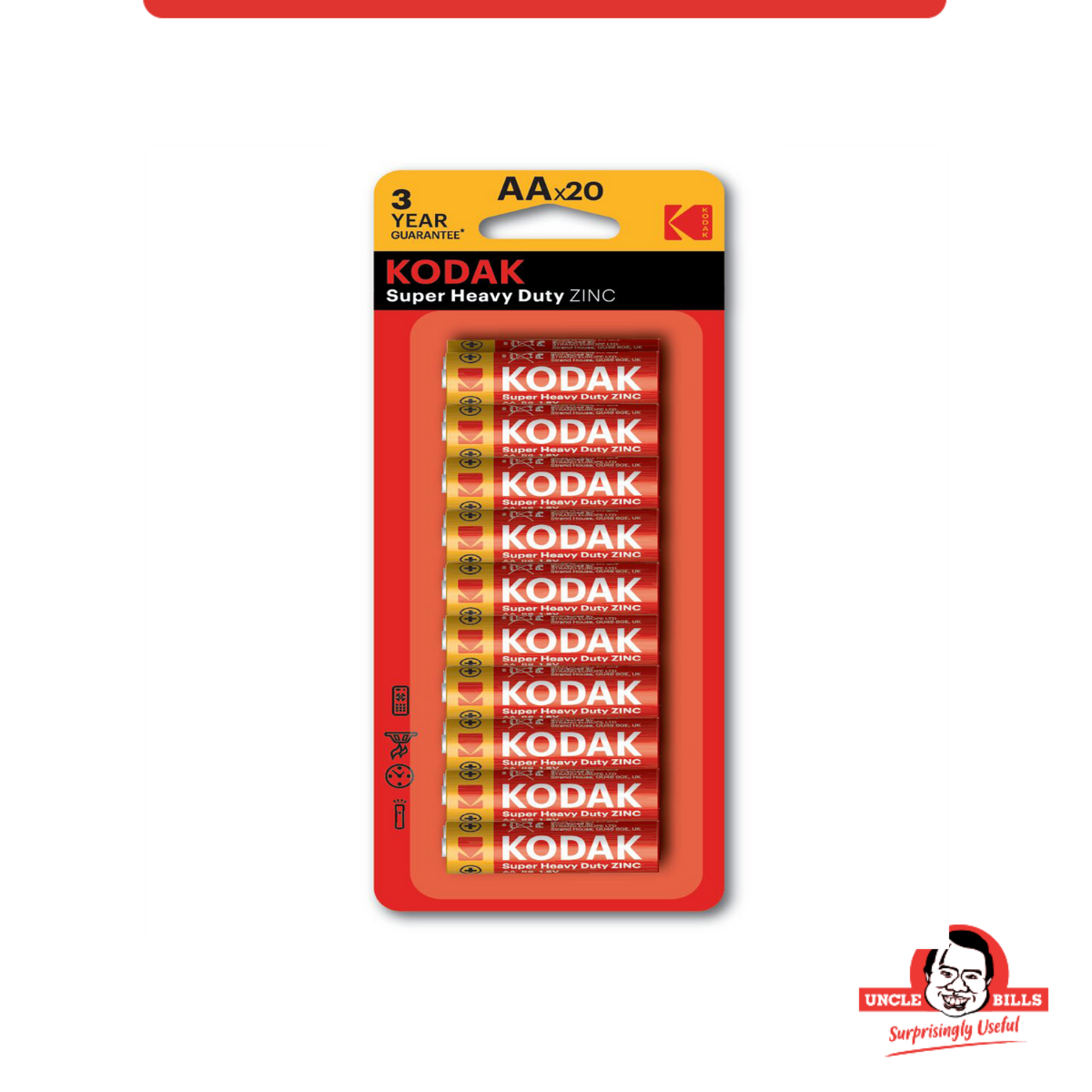 Pin Kodak AA Bộ 20 Pin Uncle Bills IB0119