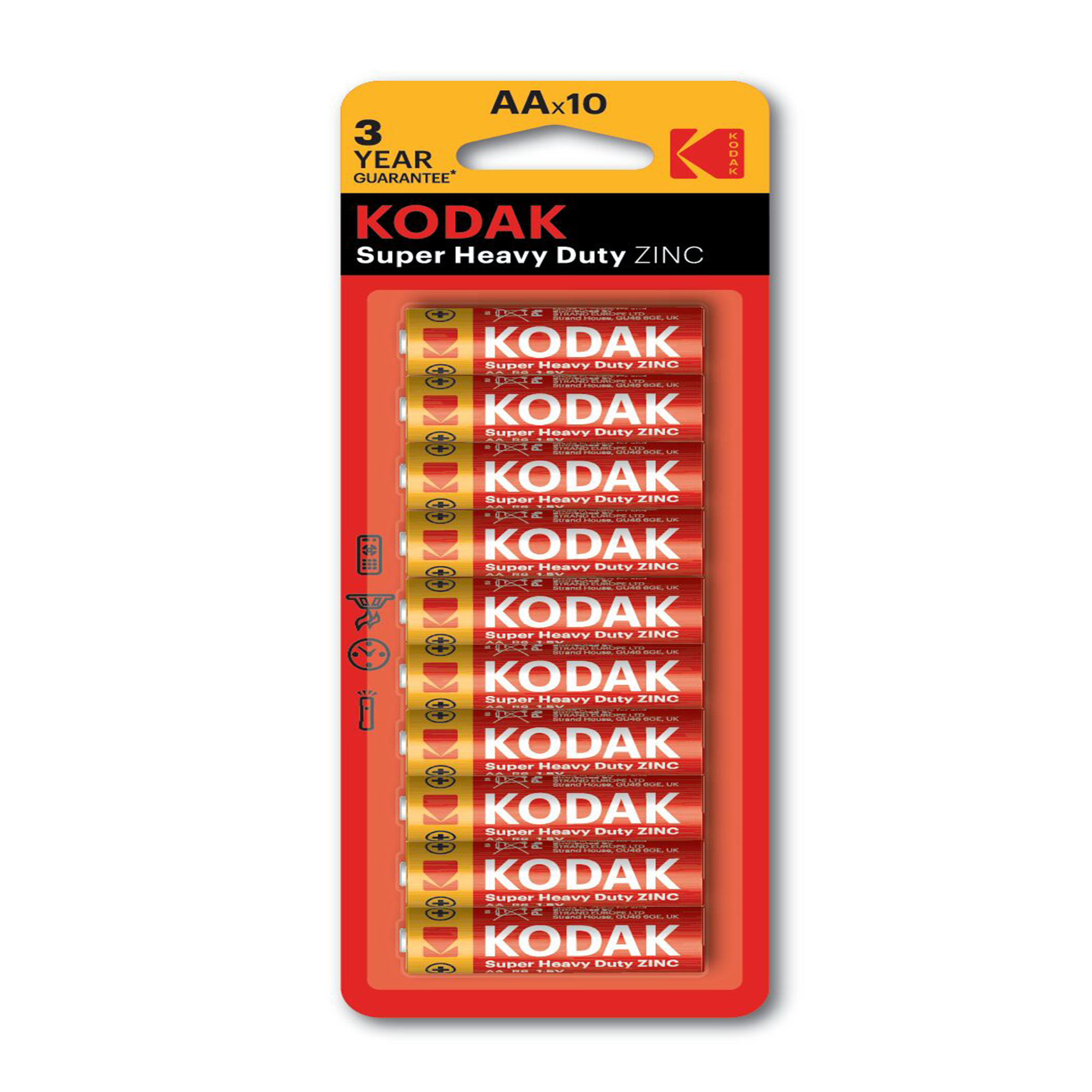 Pin Kodak AA Bộ 10 Pin Uncle Bills IB0145