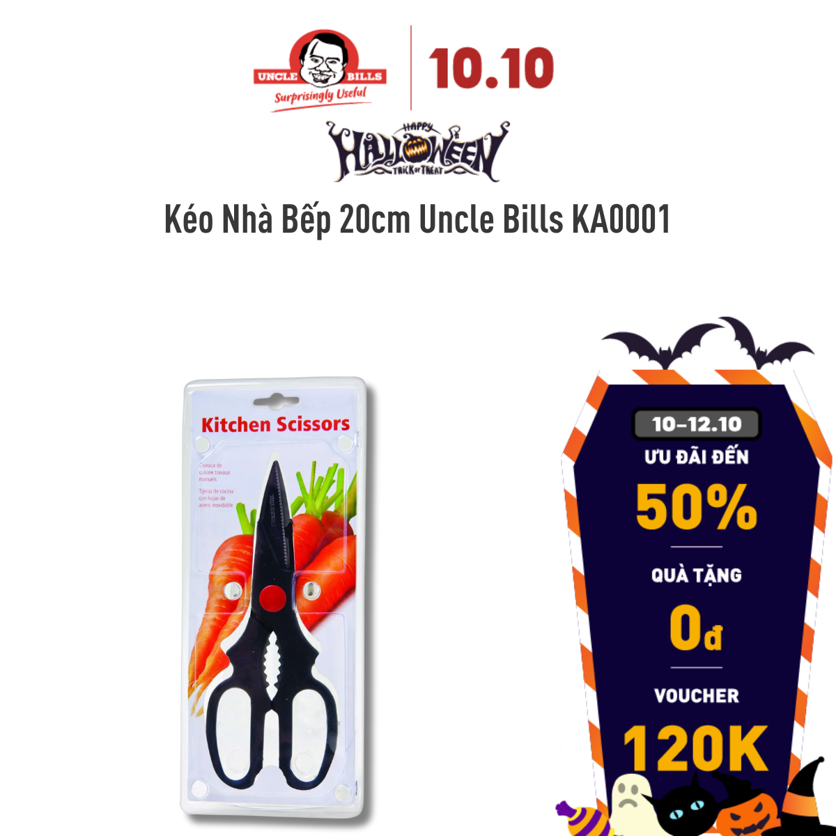 Kéo Nhà Bếp 20cm Uncle Bills KA0001