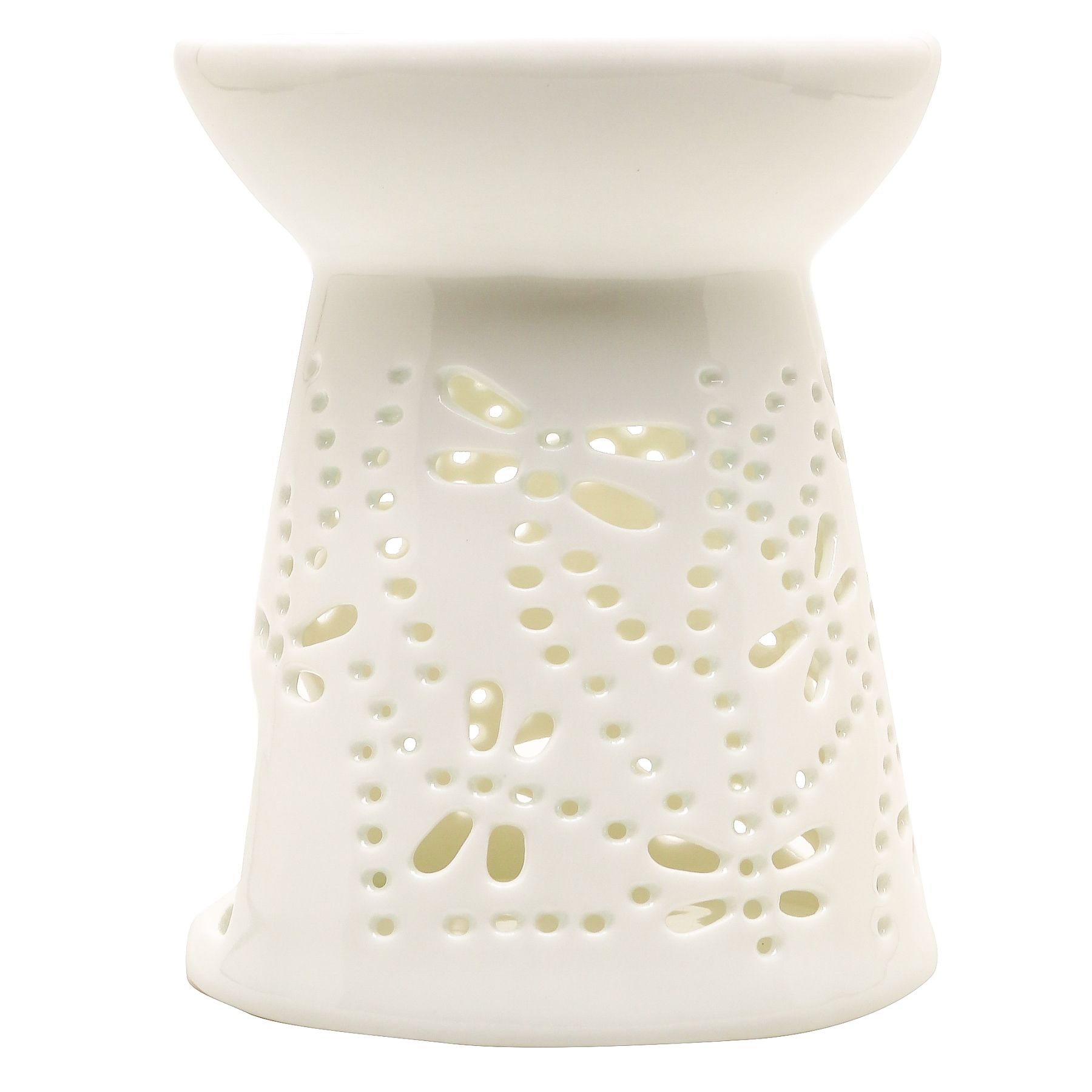 Oil Burner Porcelain White 2Ass