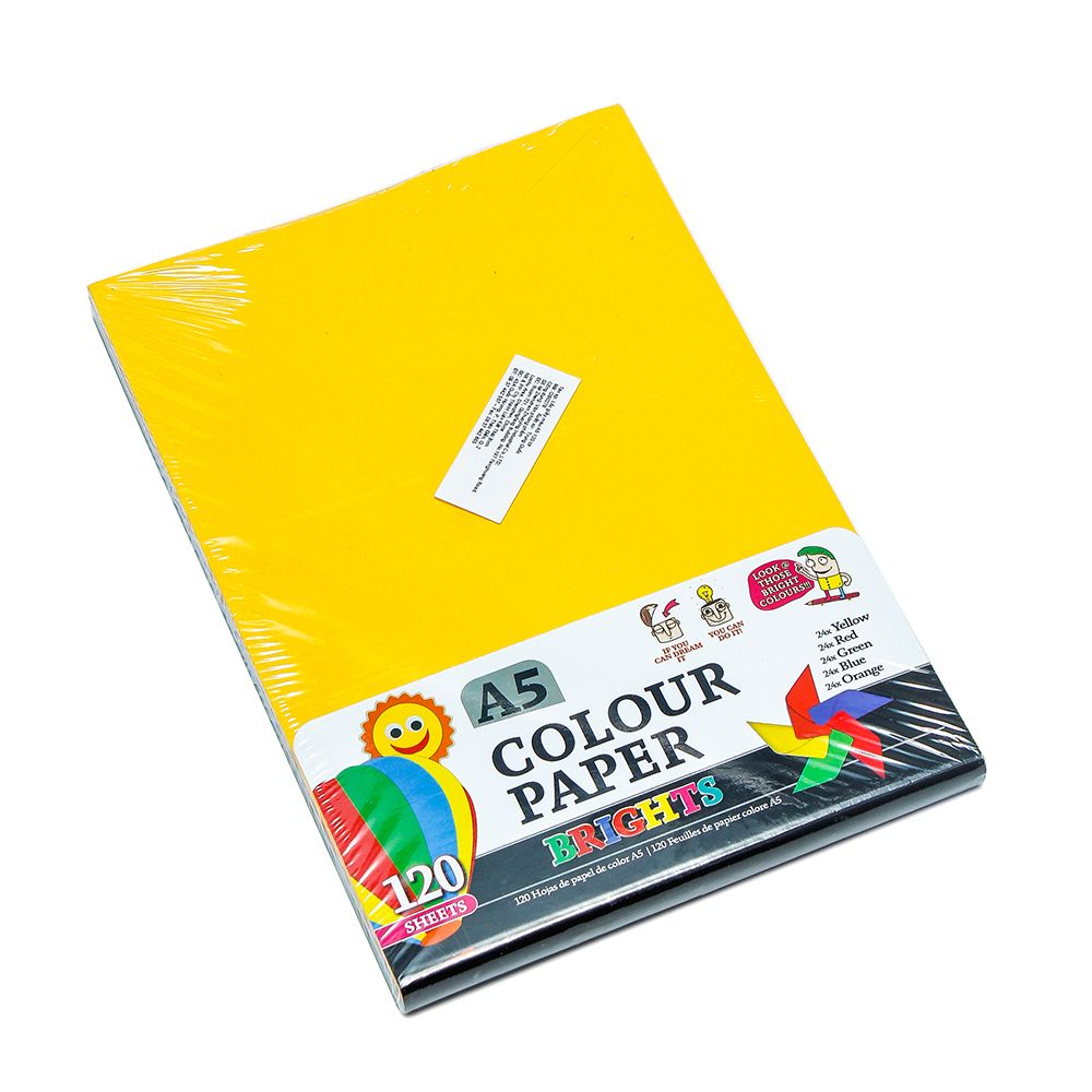 Colour Paper A5 70Gsm 120Sh