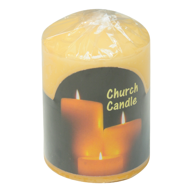 Candle Church 5X7Cm