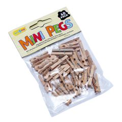 Craft Pegs Mini Standard 24Pc