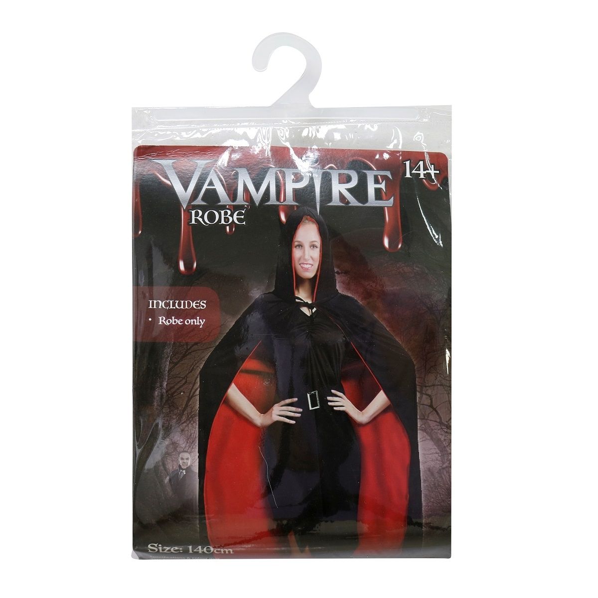 VAMPIRE ROBE DOUBLE LAYER 140cm ADULTS