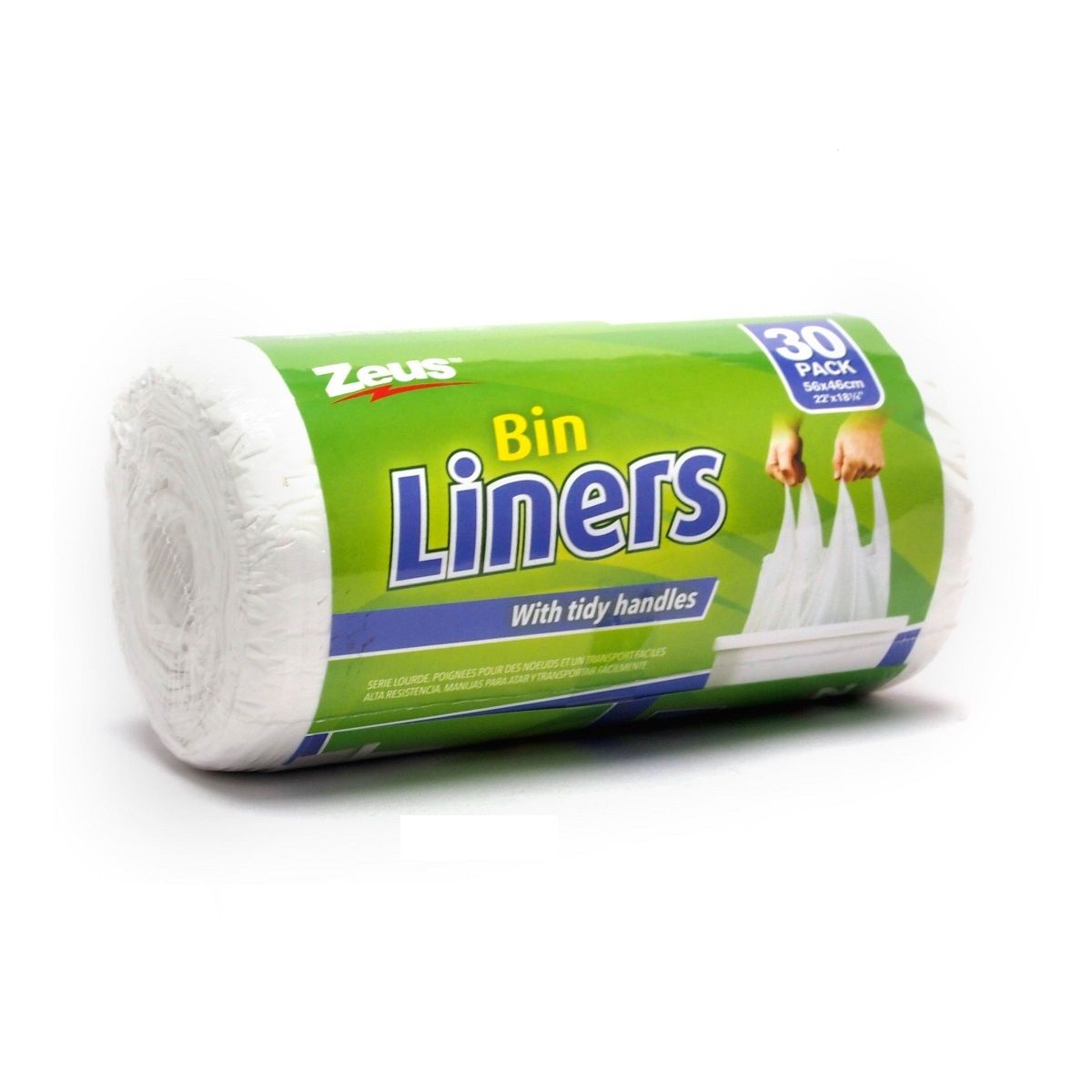 Bin Liners W/Tidy Handles 30Pk
