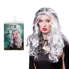 Tóc giả phù thủy uốn cong Halloween Uncle Bills UH00332