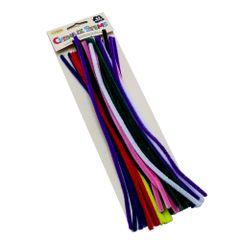 Craft Chenille Stems 2Ass 40Pc