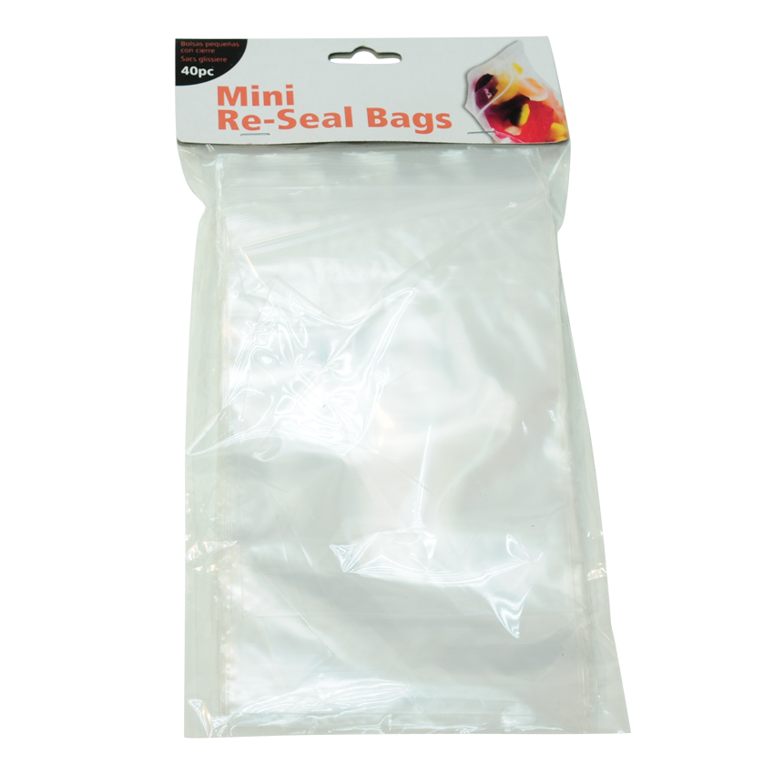 Bags Re Sealable Small & Large