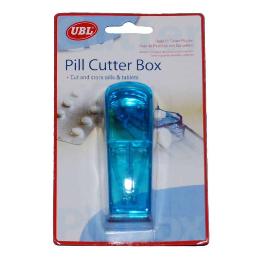 Pill Box With Cutter 2Asst