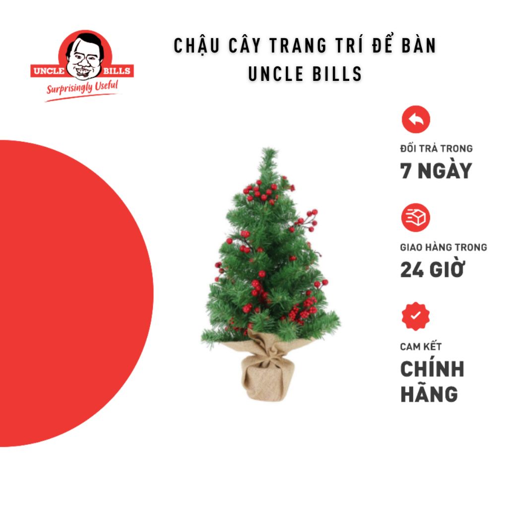 Chậu Cây Trang Trí Để Bàn 60Cm Uncle Bills XD2033