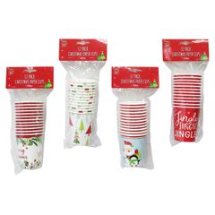 Bộ 12 Cốc giấy in hình 250ml