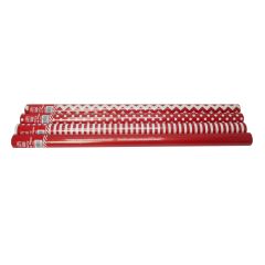 Giấy gói quà màu trắng/đỏ 5m 4 mẫu