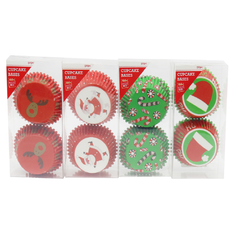Giấy Lót Bánh Cupcake Xmas