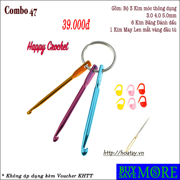 Combo 47 - Happy Crochet