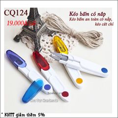 Kéo bấm có nắp - Kéo Bấm An Toàn CQ124