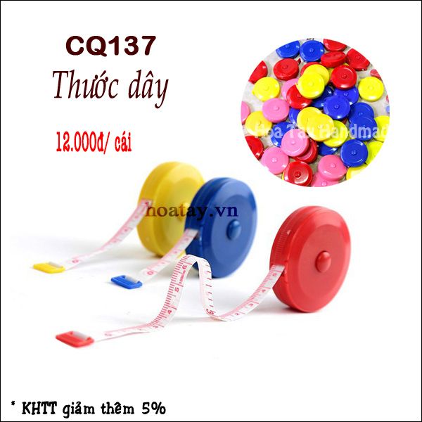 Thước dây rút - Thước dây bấm CQ137