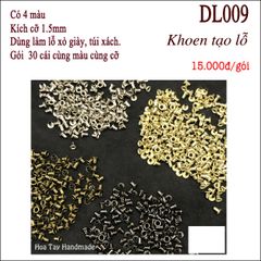 Khoen tạo lỗ siêu nhỏ - Phụ kiện làm đồ búp bê, thú bông DL009