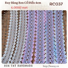 Ruy Băng Ren Cổ Điển 4cm. RC037