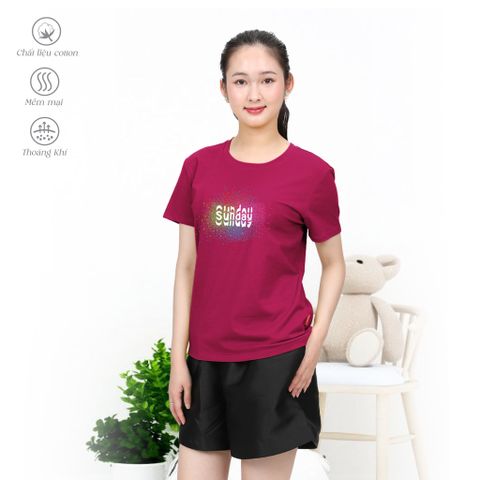 Áo Thun Tay Ngắn Form Suông Cotton 020p 0921