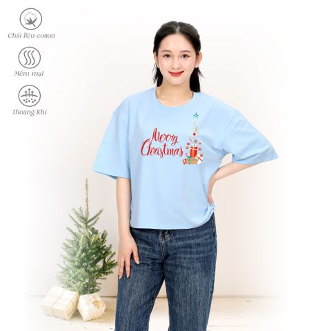 Áo thun nữ form vuông cao cấp đón NOEL 190p 1242